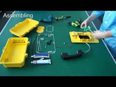 1.5W Endüstriyel Hava Koşullarına Dayanıklı Telefon Kimyasal Tesisler İçin Neme Dayanıklı