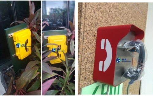 Son şirket blogları hakkında Tayland Uluslararası Otel Yardım Noktaları için JR101-FK-SIP ve JR210-CB-SIP Acil Telefonlarına Giriş