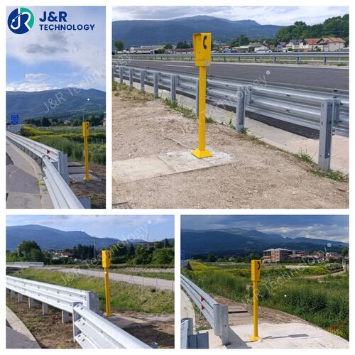 Son şirket blogları hakkında Bosnian Highway: Emergency Phones with Built-in Batteries Establish a 24/7 Lifeline