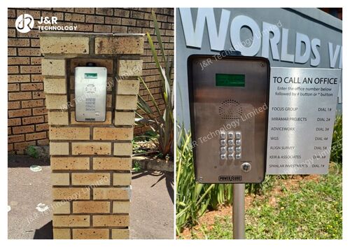 Son şirket blogları hakkında Akıllı ve Güvenli: Modern ofis binaları için LCD ve klavyesi olan JR305-SC-4G Geliştirilmiş Acil Durum Interkomu