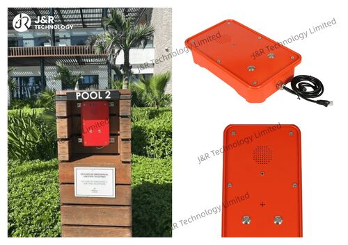 Son şirket blogları hakkında Meksika'daki Otel Projesine Kurulan J&R JR104-2B-AL Su Geçirmez Telefon