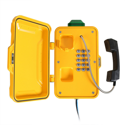 İyi bir fiyat. Alarm Işığı ile Alüminyum Alaşımlı IP67 Dış Hava Koşullarına Dayanıklı Telefonlar çevrimiçi