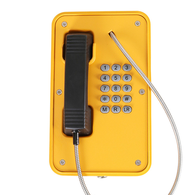 İyi bir fiyat. JR103-FK Hattı Güçlendirilmiş Ağır Hizmet Tipi Telefon Saldırılara Karşı Korumalı Kauçuk Tuş Takımı Sarı çevrimiçi