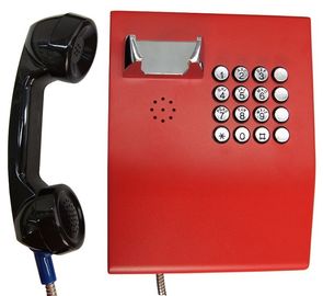 Vandal Resistant Industrial VoIP Telephone For Emergency