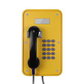 Su geçirmez Endüstriyel Analog Telefon Korozyon LCD Ekrana Dirençli