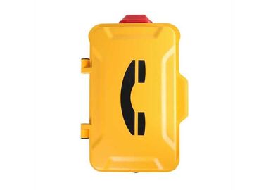 LED Wall Weatherproof Analog Phone Customized Color OEM With Handset