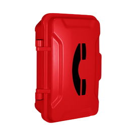 Public IP68 Industrial Weatherproof Telephone With Cast Aluminum Enclosure