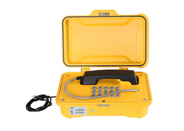 SIP IP67 Industrial Waterproof Emergency Phone Pillar Mounting Simple Installation For Tunnel