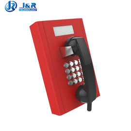 Anti Vandal Prison Visitation Phone Full Rugged Keypad Analogue Version With LCD