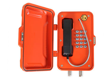 Industrial  Outdoor Weatherproof Telephone Anti - Explosion Customized Color