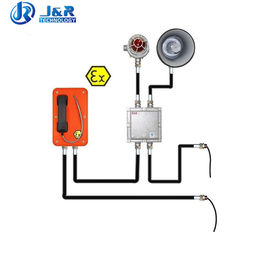 Analog IP VoIP Explosion Proof Telephone Full Keypad For Harsh Environment