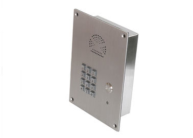Stainless steel Elevator Emergency Phone Analogue Handsfree Hotline Emergency Type