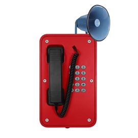 İyi bir fiyat. Tünel / Demiryolu / Metro İçin Hava koşullarına Dayanıklı Endüstriyel Hava Koşullarına Dayanıklı Telefon çevrimiçi