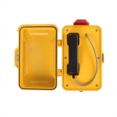 İyi bir fiyat. Ringdown Endüstriyel Hava Koşullarına Dayanıklı Telefon IP66-IP67, Flaşlı Uyarı Lambası ile çevrimiçi