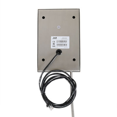 Wall Mounting Armored Cord IP65 SUS304 SIP Jail Telephone
