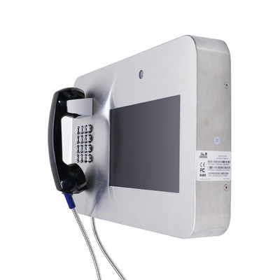 SUS316 Anti Vandal Telephone Prison Telephone 1280*800 IPS