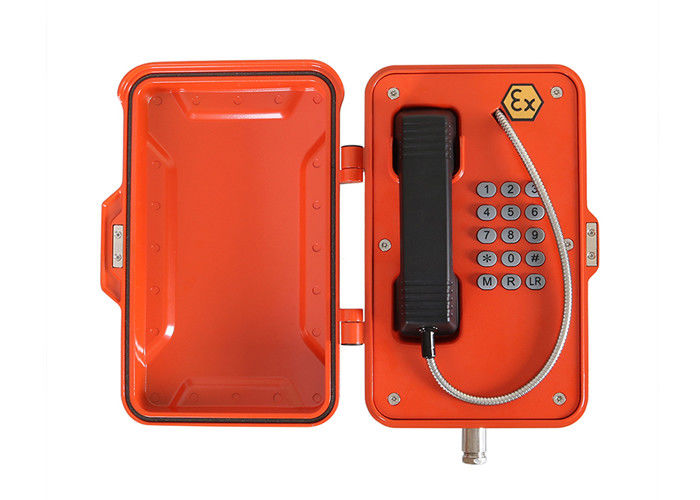 Hotline Explosion Proof Telephone Analogue / SIP Version For Coal Mine