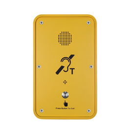 Darbeye Dayanıklı Acil Analog Telefon Güvenliği Paslanmaz Çelik Düğmelerle