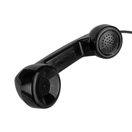 İyi bir fiyat. PC / ABS Malzemeli Anti Destructive Siyah Telefon Ahize Mikrofonu çevrimiçi