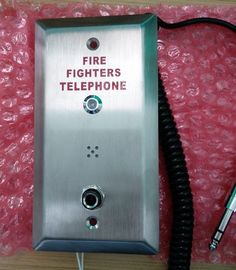 Hava koşullarına Dayanıklı Endüstriyel Analog Telefon, Yangınla Mücadele Telefon Sistemi