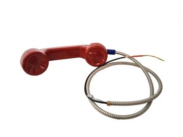 İyi bir fiyat. Endüstriyel Telefon Yedek Parçaları Zırhlı Kordonlu Kırmızı Sağlam Telefon çevrimiçi