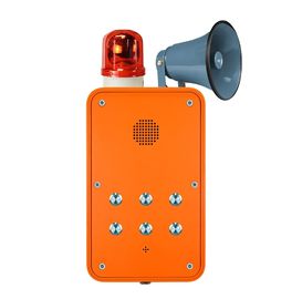 Yanıp Sönen Beacon ve Metal Hoparlör ile Hava Koşullarına Dayanıklı Eller Serbest Telefon