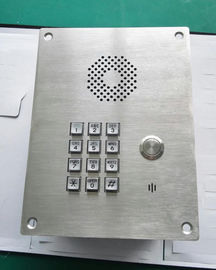 Gömülü Kurulum ile Su geçirmez Temiz Oda Telefon / Eller Serbest Interkom