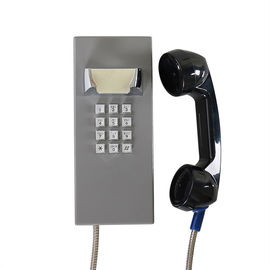 İyi bir fiyat. ABS Malzeme Ahize ile Gri Renkli Su Geçirmez Acil Telefon 240 * 100 * 106 Mm çevrimiçi