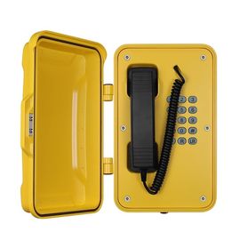 İyi bir fiyat. Sağlam Endüstriyel Hava Koşullarına Dayanıklı Telefon 75-90db Zil Sesi Düşük Sıcaklığa Dayanıklı çevrimiçi