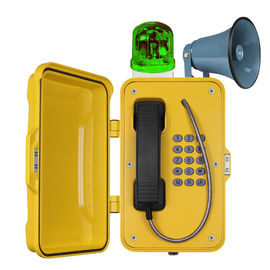 İyi bir fiyat. Horn Ve Beacon'lı IP67 Suya Dayanıklı Endüstriyel VoIP Tüneli Telefonlar çevrimiçi