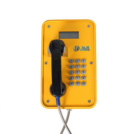 İyi bir fiyat. Endüstriyel Suya Dayanıklı Acil Telefon LCD Ekran Tehlike Alanı İçin SOS İşlevi çevrimiçi