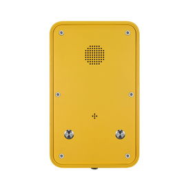 İki Düğme Endüstriyel Hava Koşullarına Dayanıklı Telefon Duvara Montaj Basit Kurulum