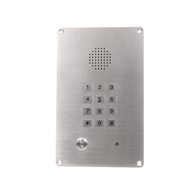 Asansörler İçin Paslanmaz Çelik IP55 Telefon Ethernet Şablonları