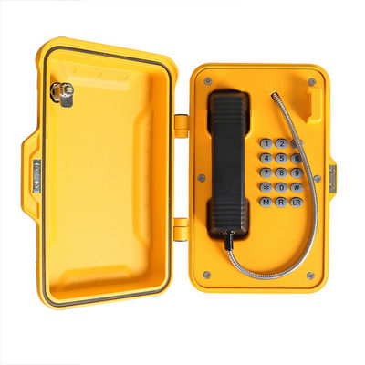 İyi bir fiyat. Kauçuk Tuş Takımı SIP2.0 Askeri Acil Telefon 90db Kapak Kilidi ile çevrimiçi