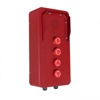 IP66 90dBA SIP VoIP Hava Koşullarına Dayanıklı Deniz Oto Telefonu