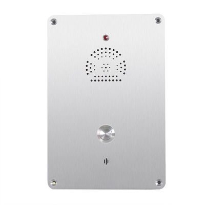 Ön Panel ile SUS304 IP55 Su Geçirmez Acil İnterkom RoHS