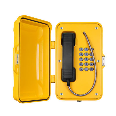 IP67 SIP2.0 Neme Dayanıklı Tünel Telefon Alüminyum Alaşım