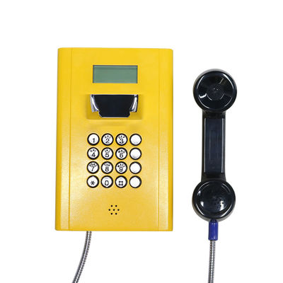 Banka Hastanesi İçin SIP GSM 1.5W Vandalaya Dayanıklı Telefon