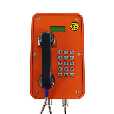İyi bir fiyat. LED Ekranlı Tam Tuş Takımı Patlamaya Dayanıklı Telefon IP67 SIP çevrimiçi