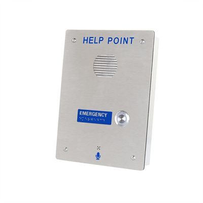 İyi bir fiyat. Korozyona Dirençli Acil Durum SIP Telefonu Eller Serbest PoE IP55 Analog çevrimiçi