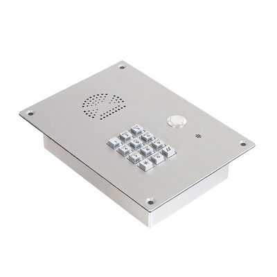 Tam Tuş Takımı Acil Lab İnterkom Analog SIP GSM Acil Eller Serbest İnterkom