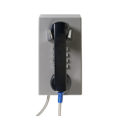 İyi bir fiyat. Metal SIP2.0 POE Ağır Hizmet Tipi Analog Telefon Hapishane Mahkum Servis Sütunu Montajı çevrimiçi