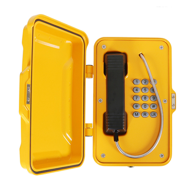 İyi bir fiyat. Döküm Hava Koşullarına Dayanıklı Telefon SIP2.0 75-90db IP67 POE çevrimiçi