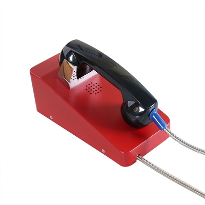 İyi bir fiyat. Soğuk Haddelenmiş Çelik Kamu Yardım Hattı Telefon DC12V Hapishane İçin Tam Dubleks çevrimiçi