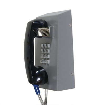 İyi bir fiyat. Hapishane / ATM / Banka İçin Soğuk Haddelenmiş Çelik Vandalizme Dayanıklı GSM Ahize Telefonu çevrimiçi