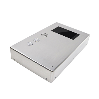 İyi bir fiyat. 1024x600 LCD Multimedya Video SIP Telefon IP54 SUS316 Paslanmaz Çelik Gövde çevrimiçi